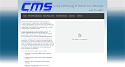 Desktop Screenshot of conferencemediasolutions.com